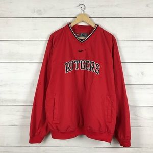 Vintage Nike Center Swoosh x Rutgers Windbreaker Jacket